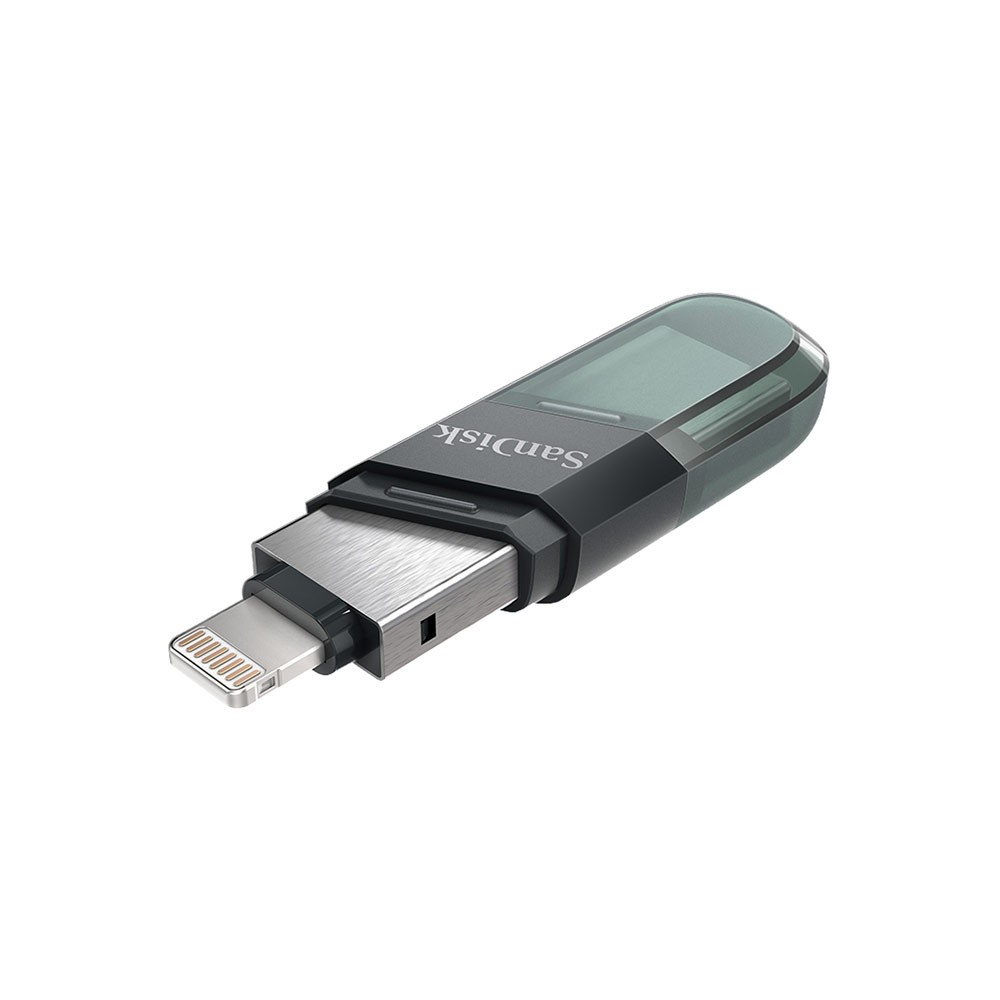 แฟลชไดร์ฟ SanDisk iXpandFlip 128GB USB 3.0 (SDIX90N-128G-GN6NE)