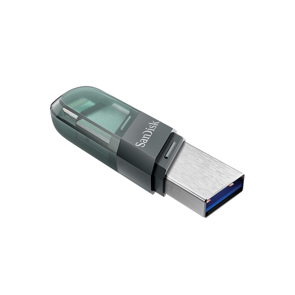 แฟลชไดร์ฟ SanDisk iXpandFlip 256GB USB 3.0 (SDIX90N-256G-GN6NE)