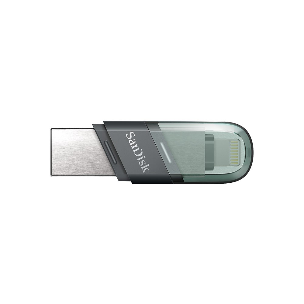 แฟลชไดร์ฟ SanDisk iXpandFlip 256GB USB 3.0 (SDIX90N-256G-GN6NE)