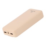 พาวเวอร์แบงค์ TECHPRO 20000 mAh (TP-PB20) Titanium Gold