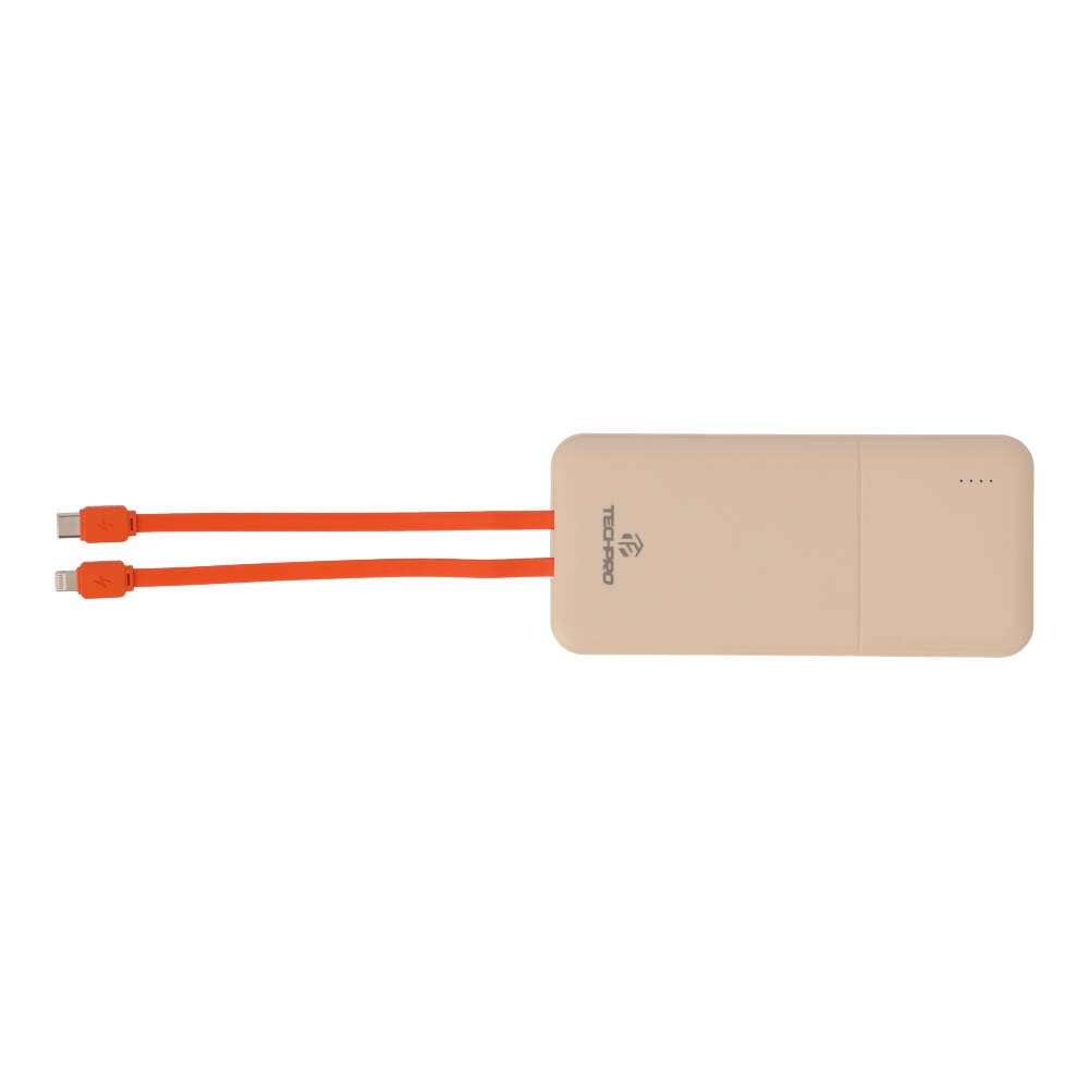 พาวเวอร์แบงค์ TECHPRO 20000 mAh (TP-PB20) Titanium Gold