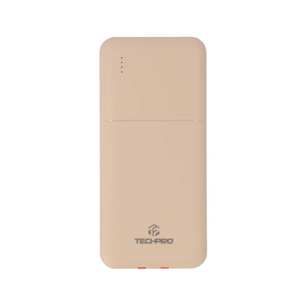 พาวเวอร์แบงค์ TECHPRO 20000 mAh (TP-PB20) Titanium Gold