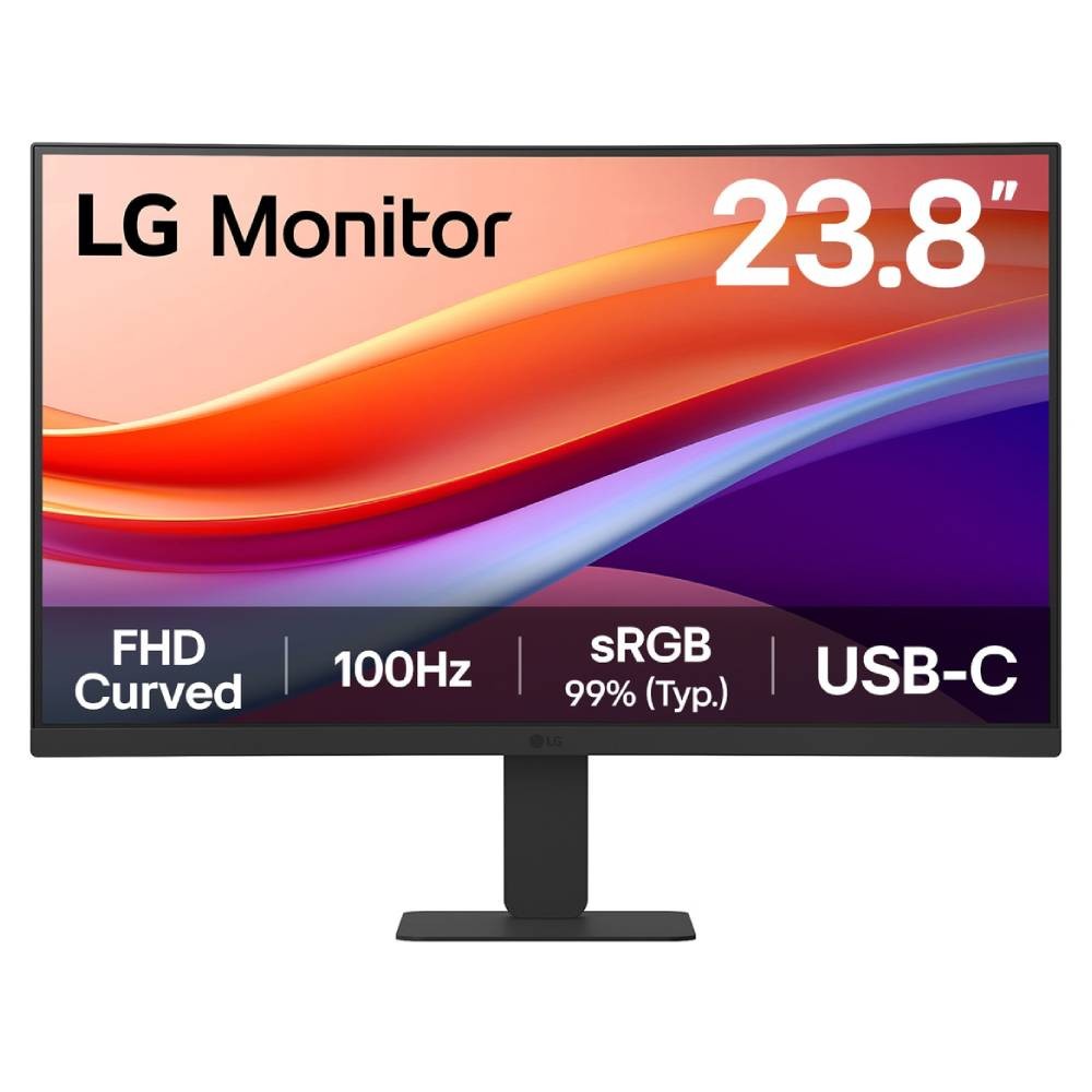 จอมอนิเตอร์ LG 24U421A-B (VA 100Hz Curved)