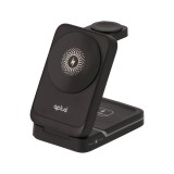 ที่ชาร์จไร้สาย QPLUS 15W Max 3in1 Wireless Charger QI-001 Black