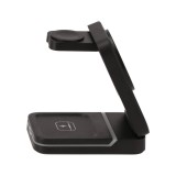 ที่ชาร์จไร้สาย QPLUS 15W Max 3in1 Wireless Charger QI-001 Black