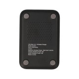 ที่ชาร์จไร้สาย QPLUS 15W Max 3in1 Wireless Charger QI-001 Black