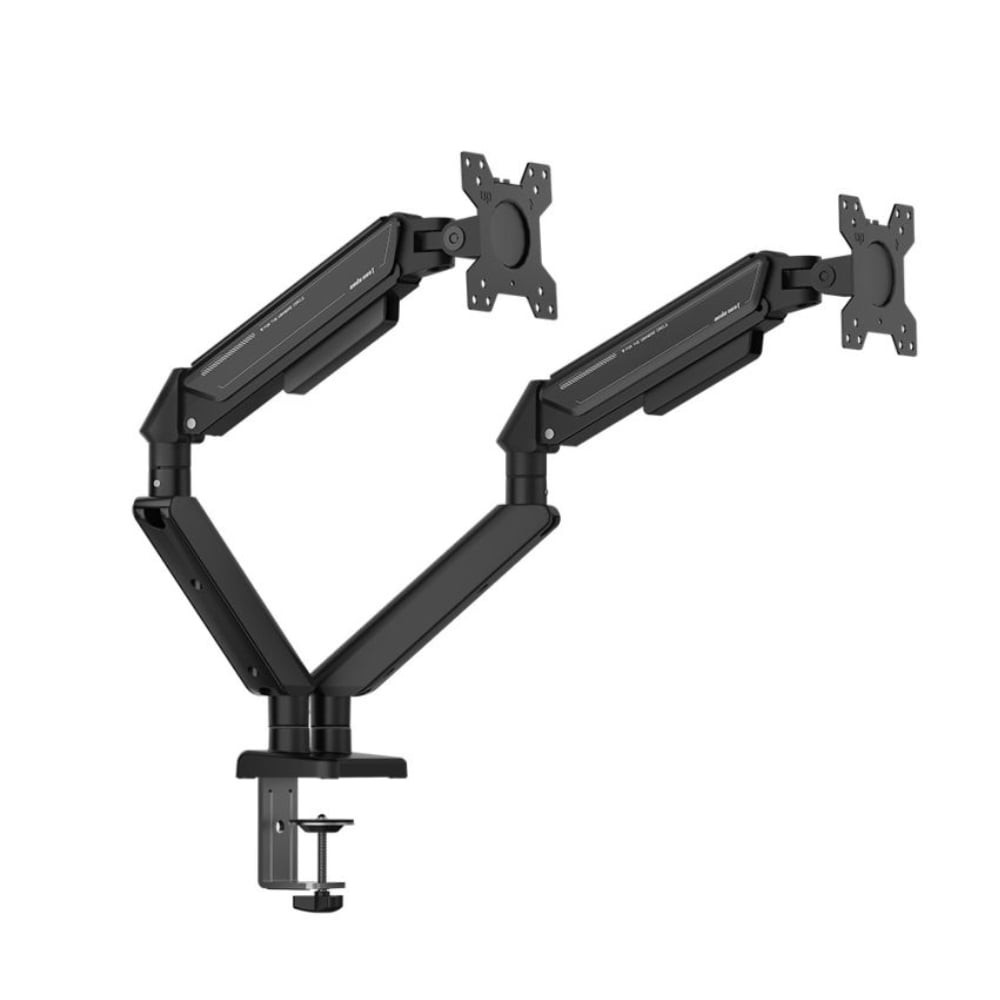 แขนจับจอมอนิเตอร์ ANDA SEAT Dual Monitor Arm Stealth II (AD-W-A6D-2S-BB) Black
