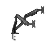 แขนจับจอมอนิเตอร์ ANDA SEAT Dual Monitor Arm Stealth II (AD-W-A6D-2S-BB) Black