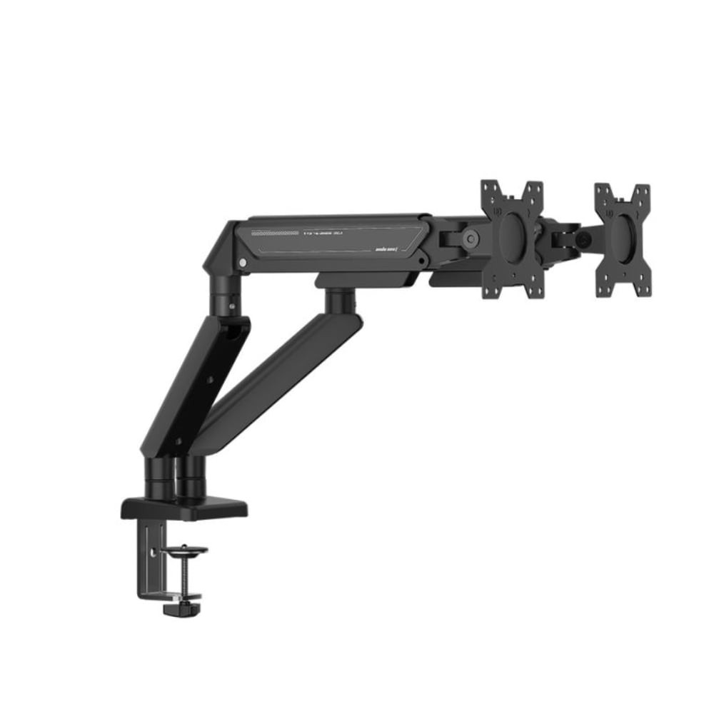 แขนจับจอมอนิเตอร์ ANDA SEAT Dual Monitor Arm Stealth II (AD-W-A6D-2S-BB) Black
