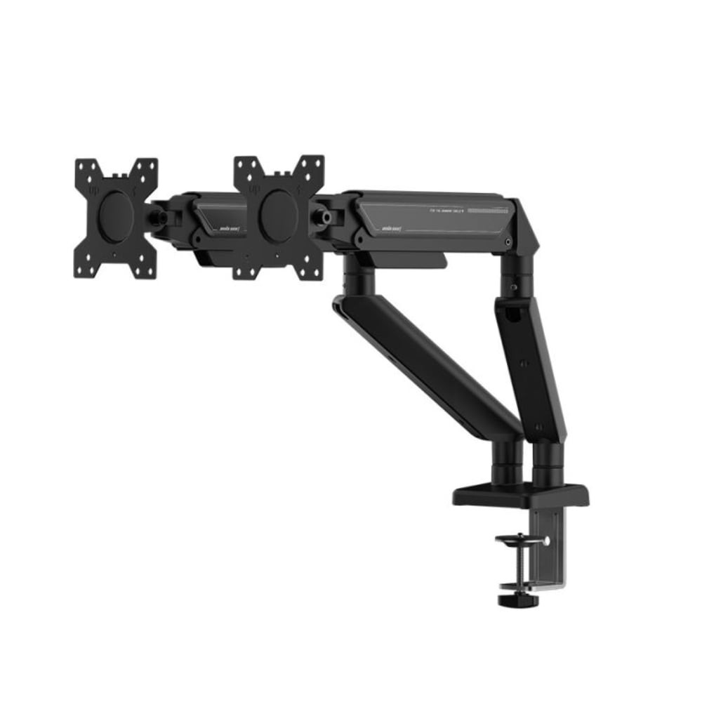 แขนจับจอมอนิเตอร์ ANDA SEAT Dual Monitor Arm Stealth II (AD-W-A6D-2S-BB) Black