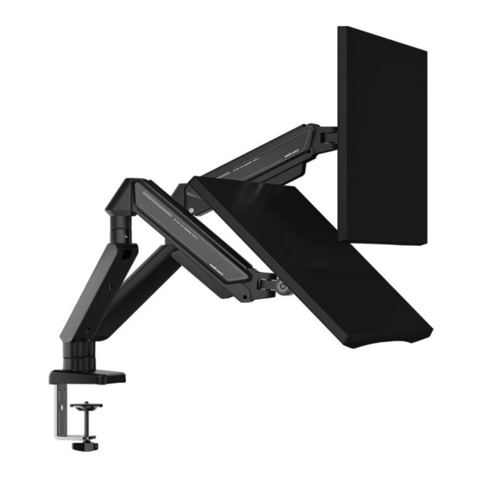แขนจับจอมอนิเตอร์ ANDA SEAT Dual Monitor Arm Stealth II (AD-W-A6D-2S-BB) Black