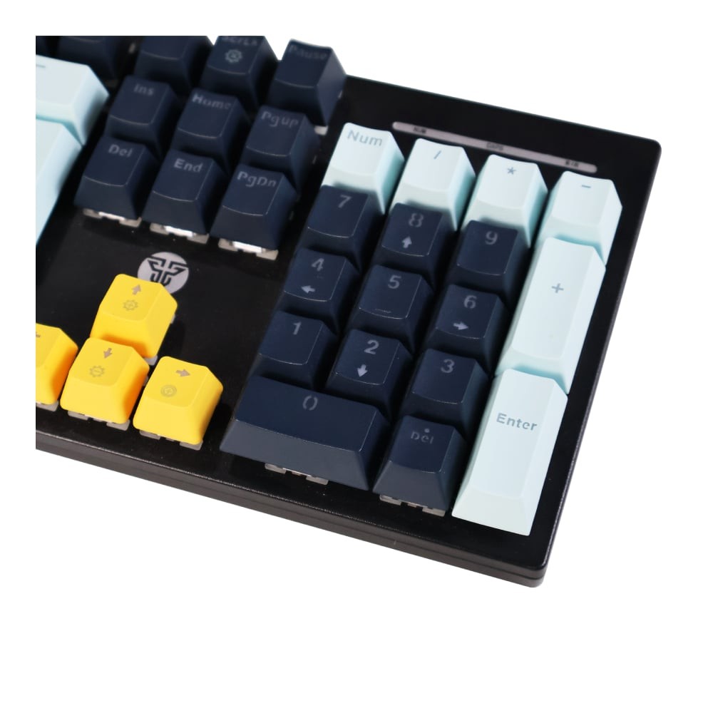 คีย์บอร์ดเกมมิ่ง Fantech Mechanical MK889S Navy Blue (Blue Switch) Key Thai
