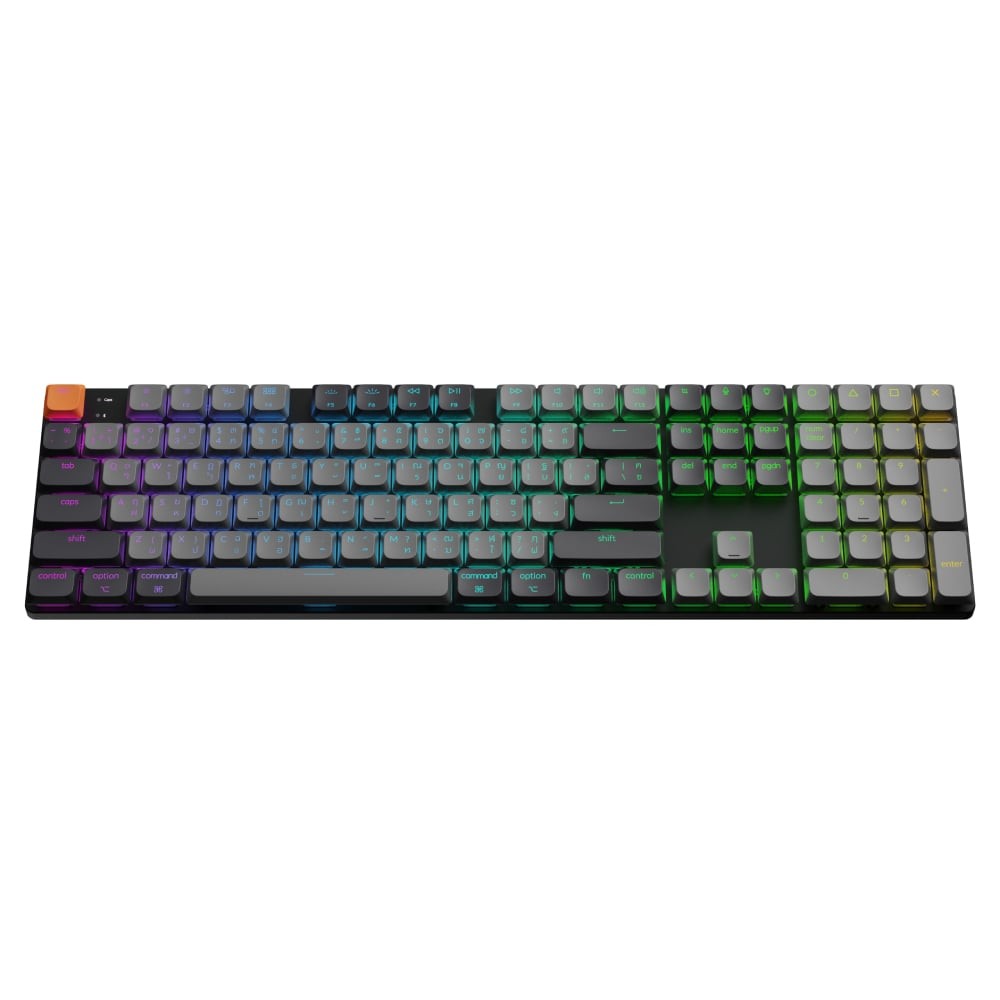 คีย์บอร์ดเกมมิ่ง Keychron K5X Hot-Swappable QMK/VIA RGB Backlight Red Switch