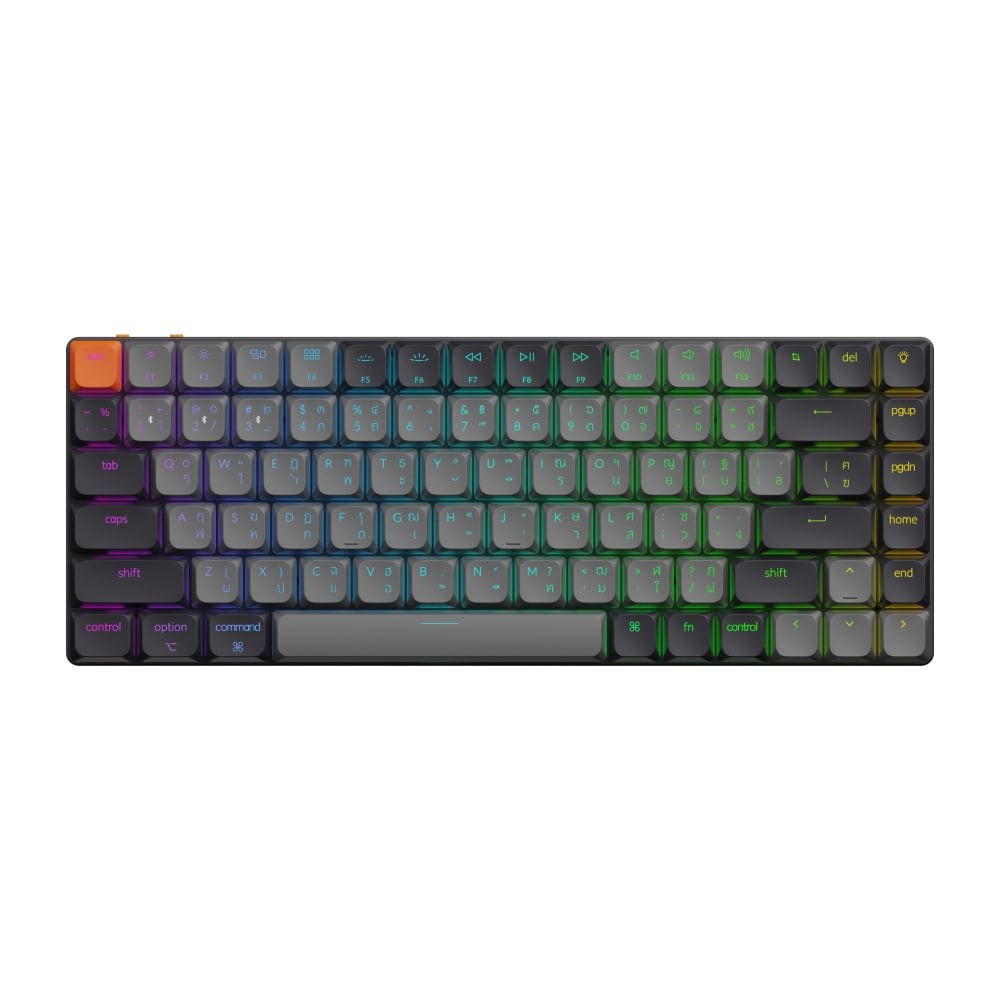 คีย์บอร์ดเกมมิ่ง Keychron K3X Hot-Swappable QMK/VIA RGB Backlight Brown Switch