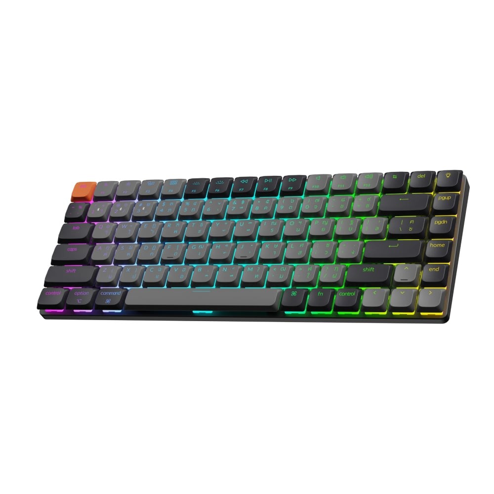 คีย์บอร์ดเกมมิ่ง Keychron K3X Hot-Swappable QMK/VIA RGB Backlight Brown Switch