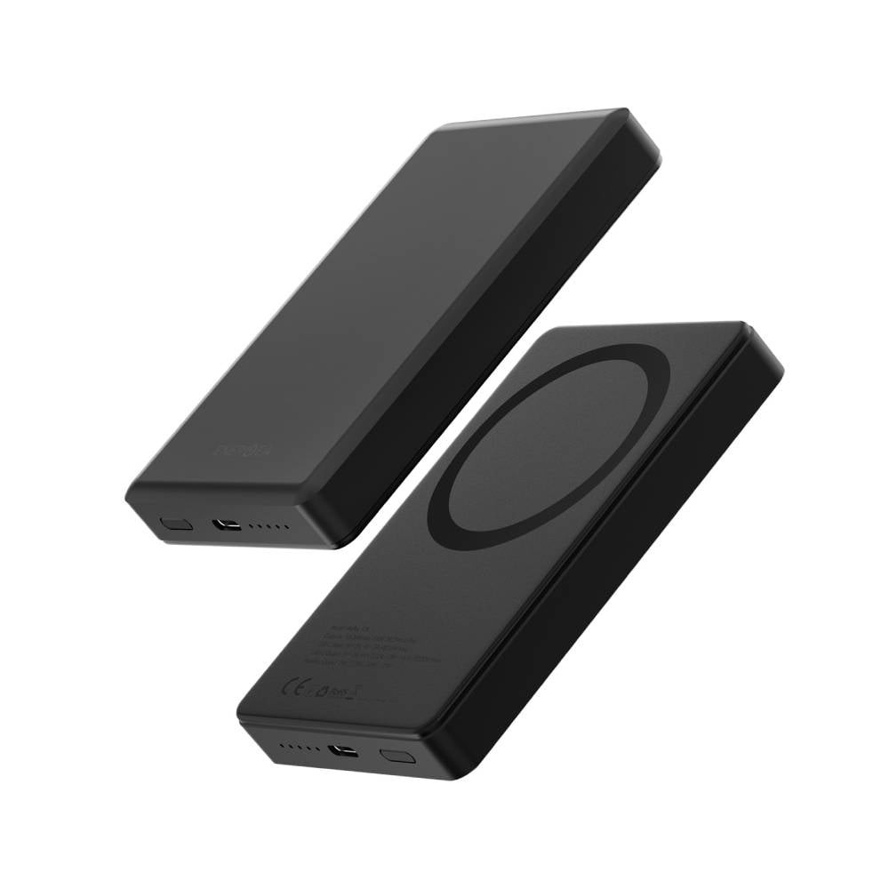 พาวเวอร์แบงค์ Energea 10000 mAh ALUPAC Mini Wireless Gunmetal