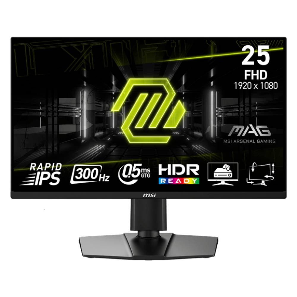 จอมอนิเตอร์ MSI MAG 255PXF Gaming Monitor (IPS 300Hz AMD FreeSync Premium)