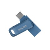 แฟลชไดร์ฟ SanDisk Ultra Dual DriveGO USB Type-C 128GB Blue (SDDDC3-128G-G46NB)