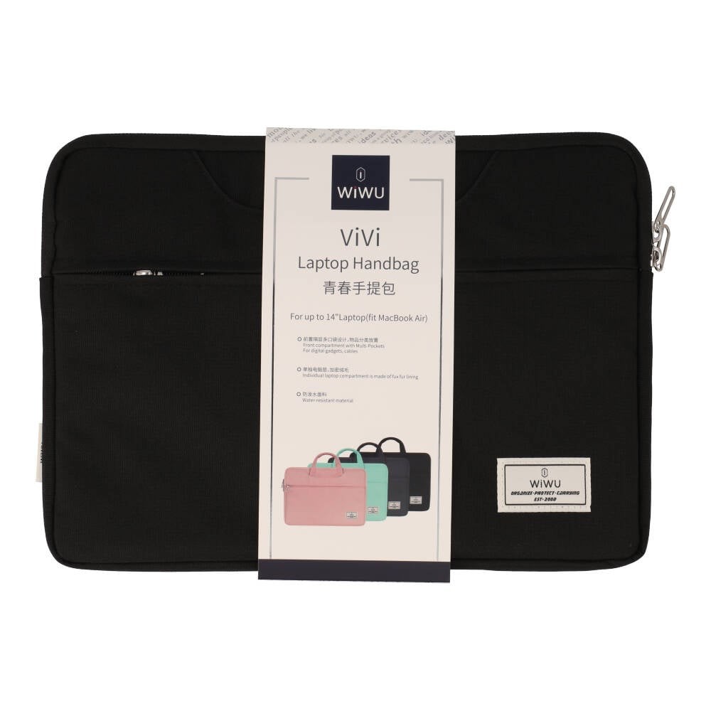 กระเป๋าโน๊ตบุ๊ค WiWU ViVi Laptop Handbag Sleeve 14 inch Black