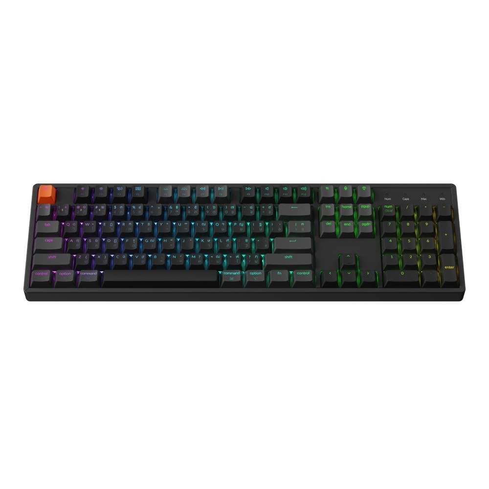 คีย์บอร์ดเกมมิ่ง Keychron K10X Hot-Swappable QMK/VIA RGB Backlight Banana Switch