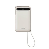 พาวเวอร์แบงค์ UVolt 20000 mAh Built-In Cable+AC UVP20AC-02 Cream (CCC)