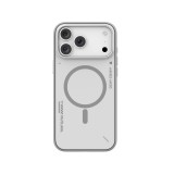 เคส Mutural iPhone 17 Pro Rarify-Light Gray/White