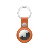 Apple AirTag FineWoven Key Ring - Fox Orange
