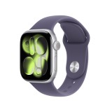 Apple Watch Series 11 GPS 42mm Silver Aluminium Case with Purple Fog Sport Band - M/L