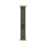 Apple Watch 49mm Green/Neon Trail Loop - M/L - Natural Titanium Finish