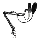 ไมโครโฟน Signo Gaming Condenser Microphone MP-704 Black