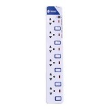 ปลั๊กไฟ Toshino 6 Way 6 Switch 3M. (ET-916)