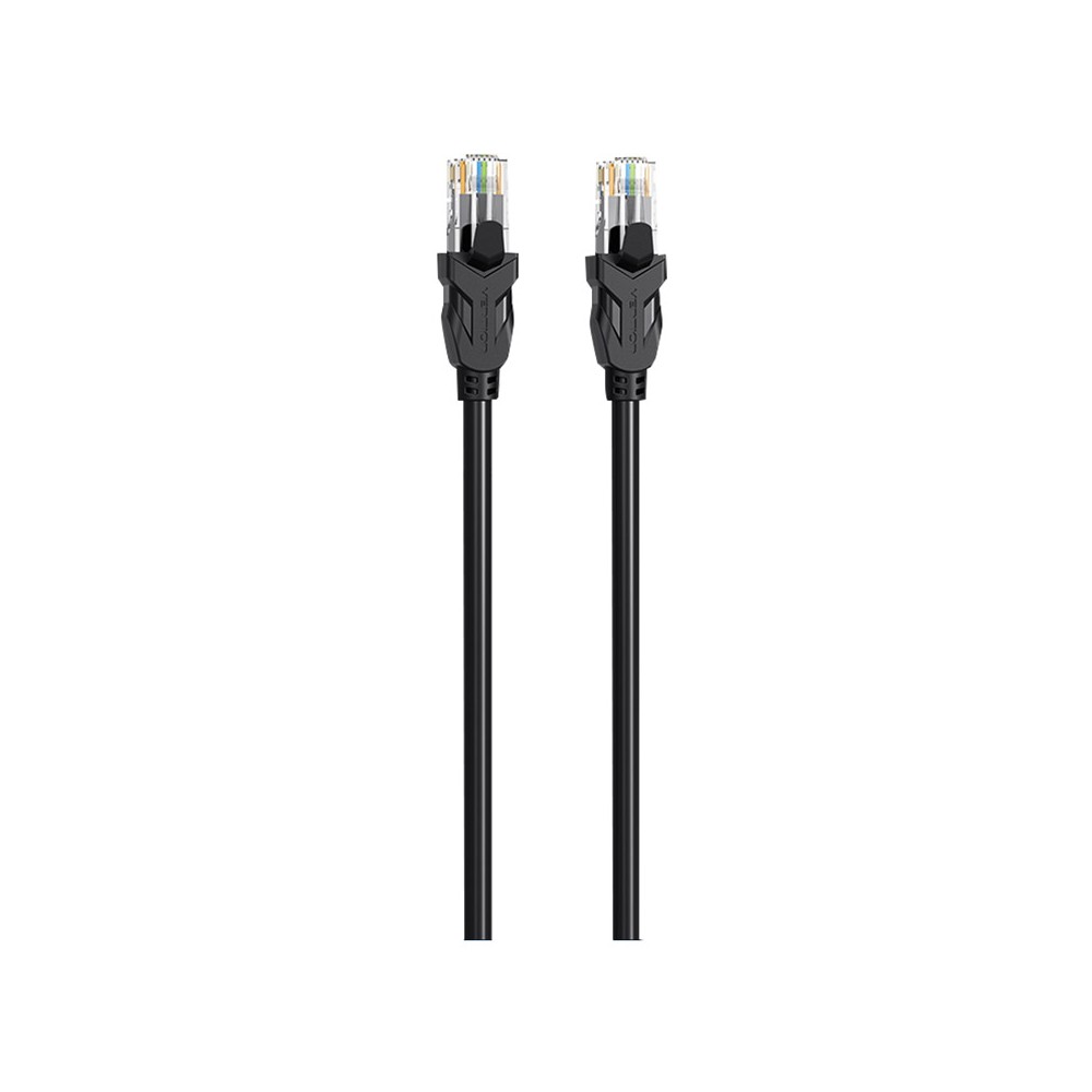 สายแลน Vention Round Cat6 UTP Patch Cable 3M. Black
