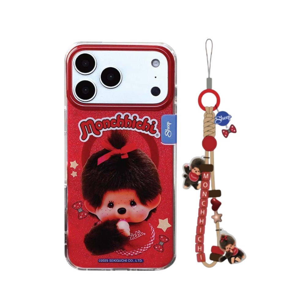 Sheep x Monchhichi เคส iPhone 17 Pro Magsafe - Kawaii Monchhichi