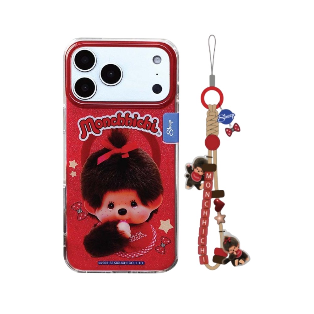 Sheep x Monchhichi เคส iPhone 17 Pro Max Magsafe - Kawaii Monchhichi