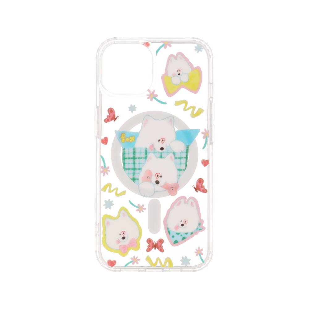 FOX x WORAPEACH เคส iPhone 13/14 Samoyed Magnetic