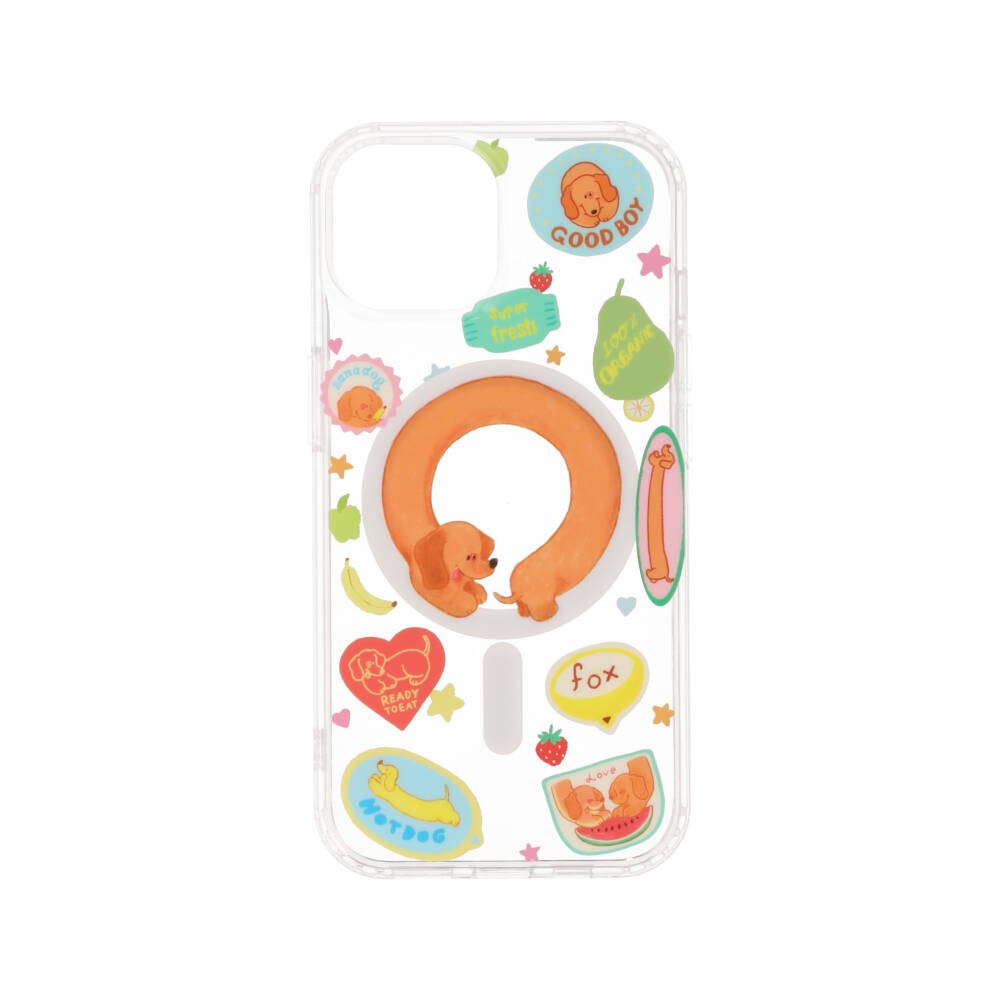FOX x WORAPEACH เคส iPhone 15 Dachshund Magnetic