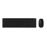 เมาส์และคีย์บอร์ด Asus W5000 Wireless Keyboard+Mouse Set Black