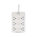 ปลั๊กไฟ Anitech TIS 2200W 6 Socket 3 Switch 3M H536 (White)