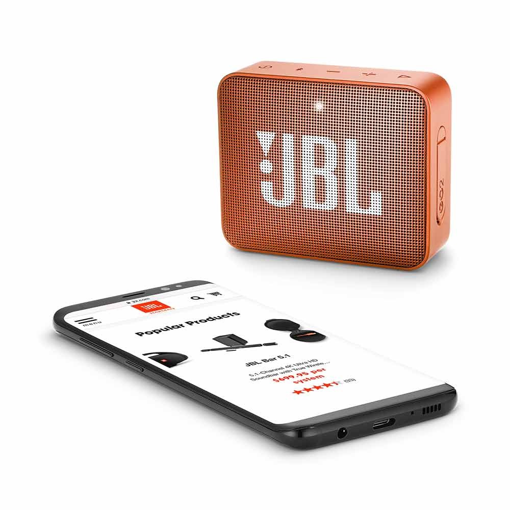 ลำโพงบลูทูธ JBL Go 2 Orange