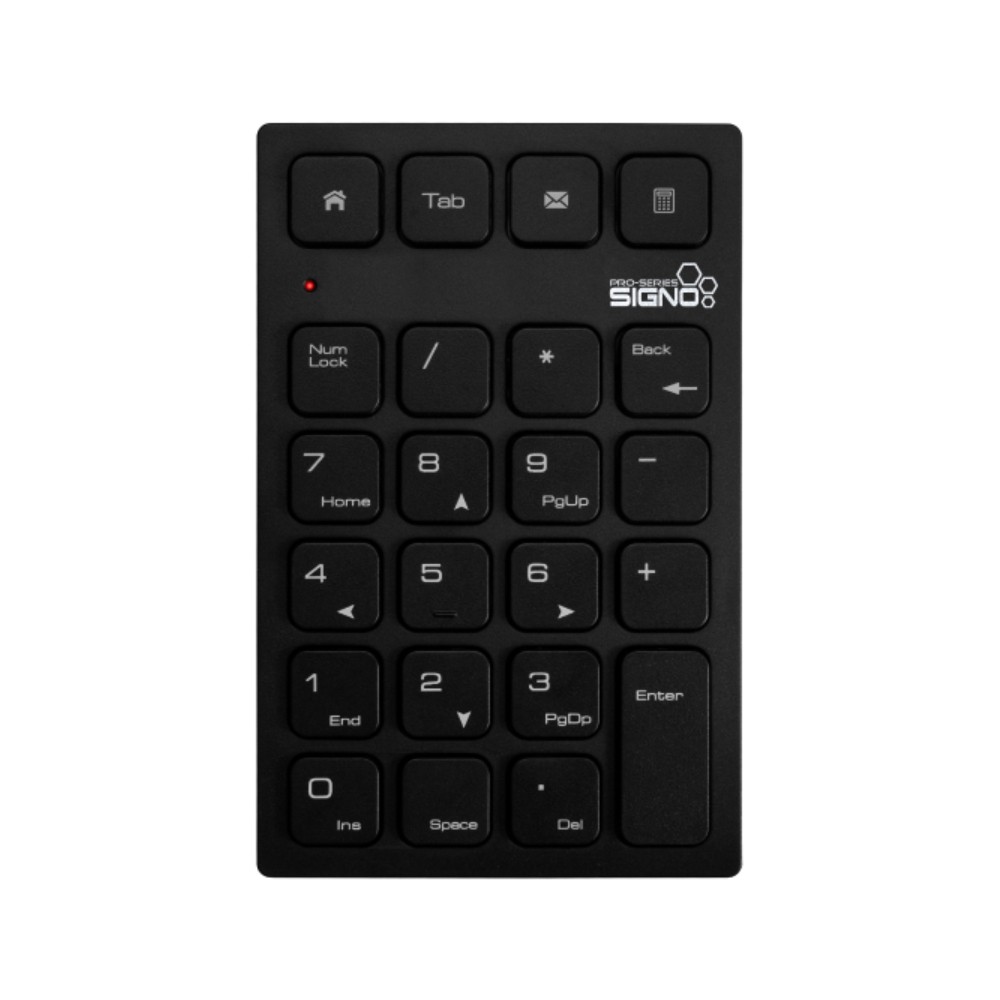 คีย์บอร์ดตัวเลข SIGNO KP-71 Black