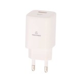 อะแดปเตอร์ TECHPRO Wall USB Charger 1 USB-A / 1 USB-C (PD45W) White (AG-401) (TISI)