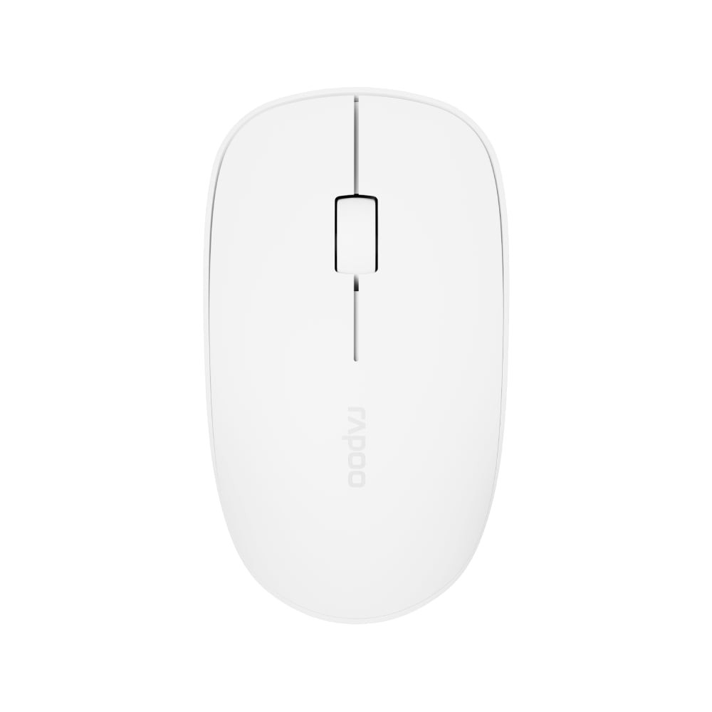 เมาส์ไร้สาย Rapoo M200 Silent Multi-mode White