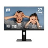 จอมอนิเตอร์ MSI PRO MP273UP E6 (IPS 4K 60Hz PIVOT)