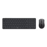 เมาส์และคีย์บอร์ด Rapoo Wireless Mouse + Keyboard 9350S Multi-mode Dark Gray