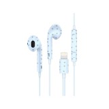 หูฟัง FOX Earphone with Mic. (Lightning) Be a Star Stellar Blue