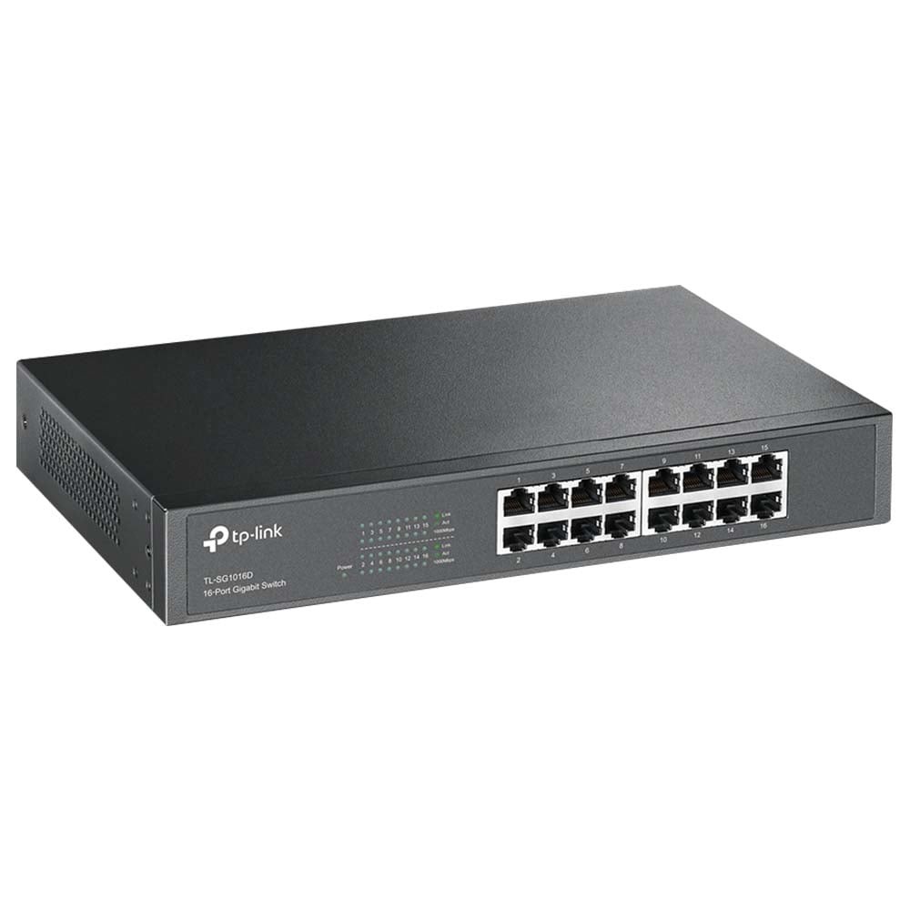 สวิตช์ฮับ TP-Link Network TL-SG1016D HUB 16 Port Switch