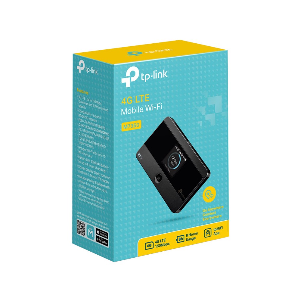 ไวไฟพกพา TP-Link Network M7350 LTE-Advanced Mobile Wi-Fi