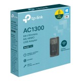 อุปกรณ์รับสัญญาณ TP-Link Network Archer T3U AC1300 Mini Wireless MU-MIMO USB Adapter