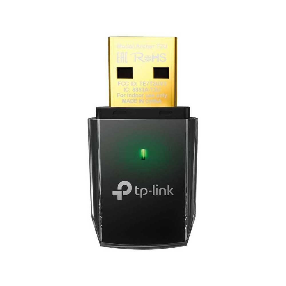 อุปกรณ์รับสัญญาณ TP-Link Network Archer T2U AC600 Wireless Dual Band USB Adapter