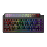 คีย์บอร์ดเกมมิ่ง Ajazz Gaming Keyboard AKPixel68 SC White Peach Switch